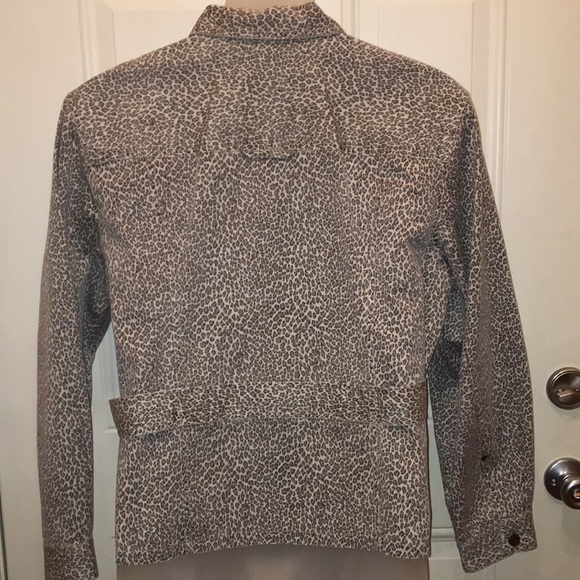 Liz Claiborne lizwear cheetah jacket - Picture 4 of 6